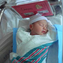 Eva Sofia July 24, 2009 9:30 AM (NY Time), 6 lbs, 15 oz, 19 1/2 inches. Eva Sofia Dawson