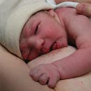 LEO ATTICUS MOONEY Born 12.25.07. "The best gift ever. If you have a baby wall, tack him up there because he certainly wouldn’t be here without you.Thank you a trillion times over. He is hands down the best thing that has ever happened to me. Thank you so very much for all your love and support, Love always!". Nan and Leo