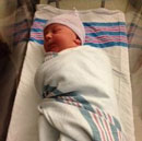 Cameron Ross Mitchell He was born January 23rd, weighing 8lb 11 ounces....I can't thank you enough for all of your help in getting me to this point - both before pregancy and during!!!! I could not have done it without you!!